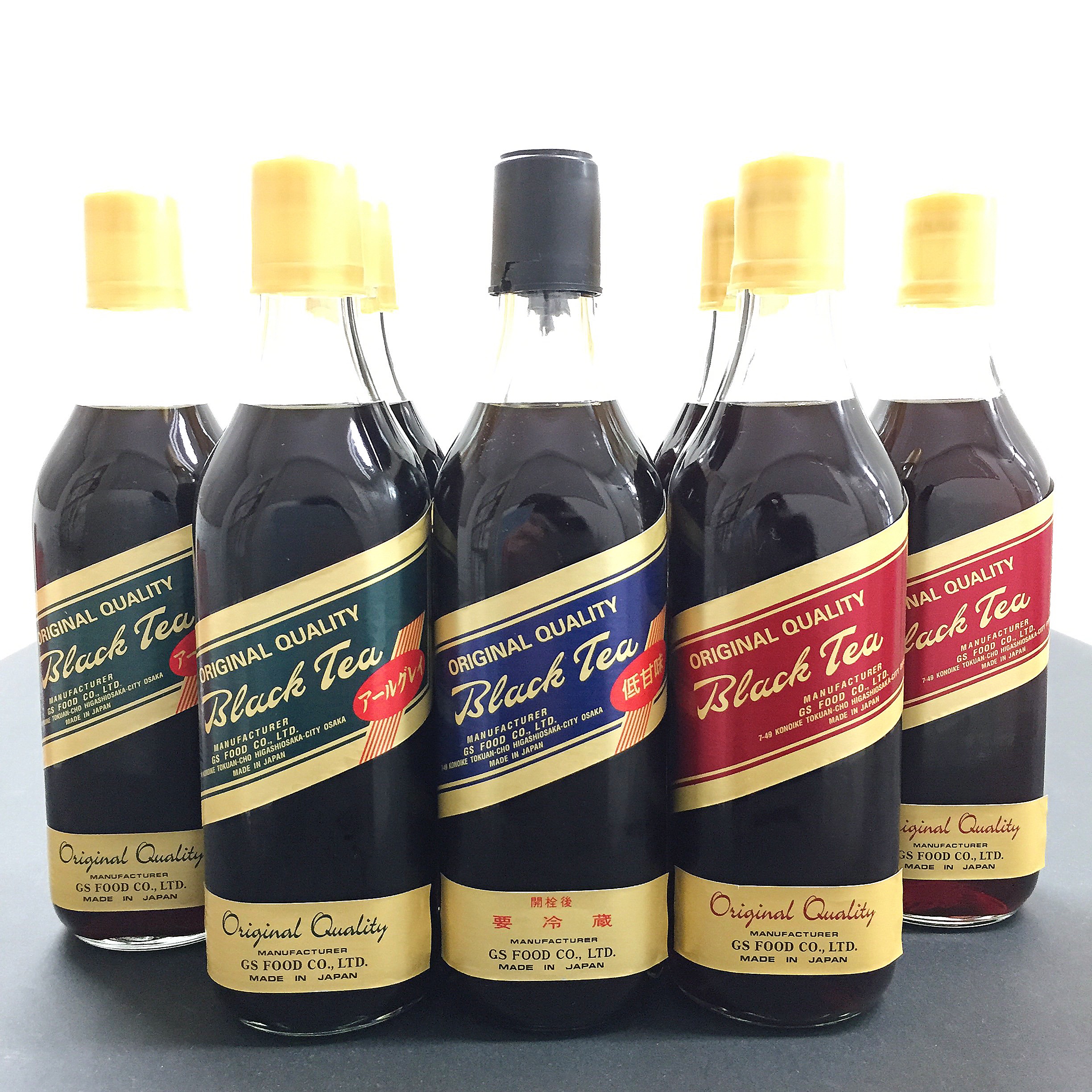 GSブラックティー1000ml×12本入（加糖・５倍濃縮 紅茶原液）12本